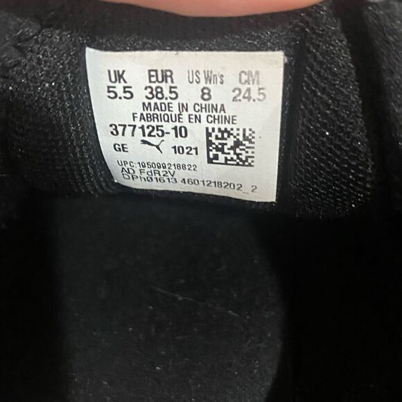 Women's Puma black Star Vital running shoes sneakers - Picture 8 of 8